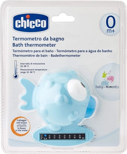 Chicco vannitermomeeter kalake helesinine