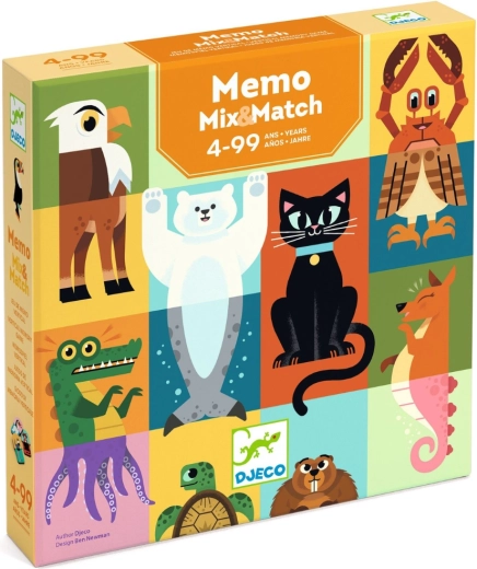 Djeco Memory Game Mix & Match