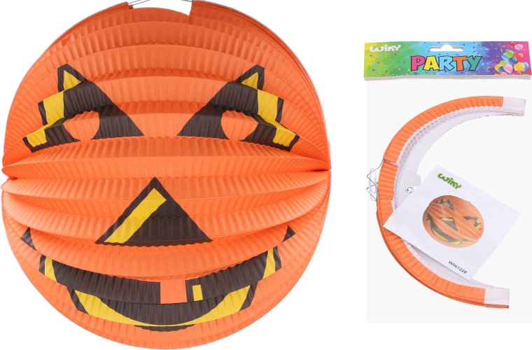 Paper Lantern Ball 25 cm Pumpkin