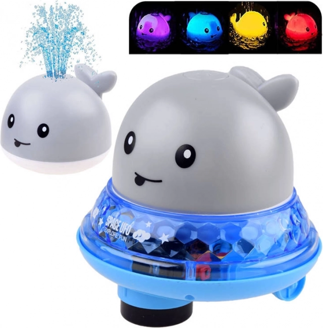 Veevaal koos purskkaevu ja sõitva platvormiga vanniskäiguks – Hall