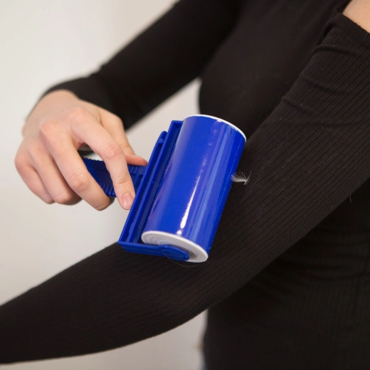 Washable lint roller for textiles