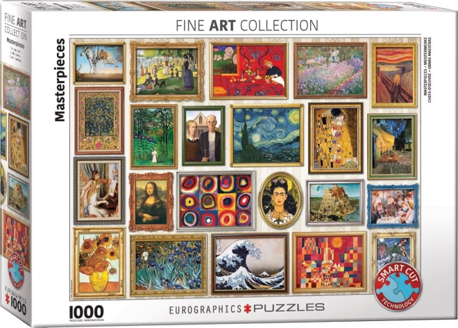 Pusle Kollaaž: Kaunis kunst 1000 tükki