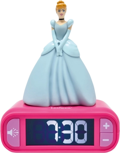 Disney printsess Tuhkatriinu äratuskell 3D öövalgustiga