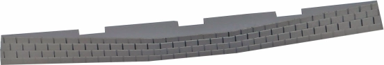 Piko base for left curved turnout motor BWL R3/R2
