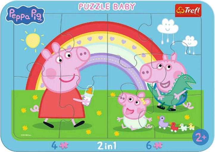 Beebiraamiga pusle Väike Peppa