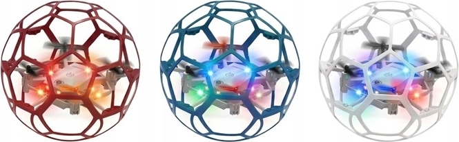 LED-valgustusega lendav mini-RC-droonikuul
