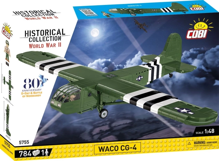 Cobi Waco CG-4 D-Day 1:48 purilennuki ehituskomplekt