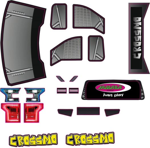 Kleepleht monster truck Crossmo jaoks JAMARA