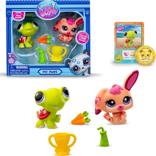 Hasbro Littlest Pet Shop Pet Relay Racers figuuride ja tarvikute komplekt