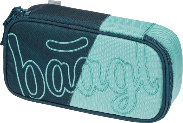 School Pencil Case Etue Petrol BAAGL GRS