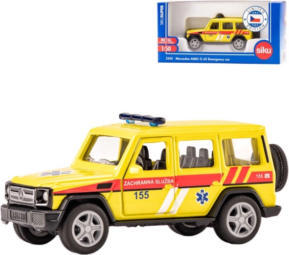 Siku Super ambulance Mercedes‑AMG G65 (Czech version) - 1 piece