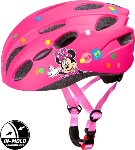 Laste jalgrattakiiver Seven Minnie Mouse in-mold M 52–56 cm
