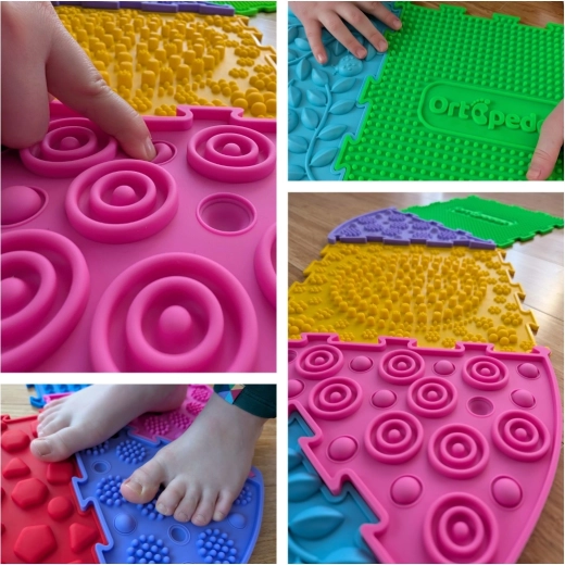 Ortopedek sensory orthopedic mats for children (9 pcs)