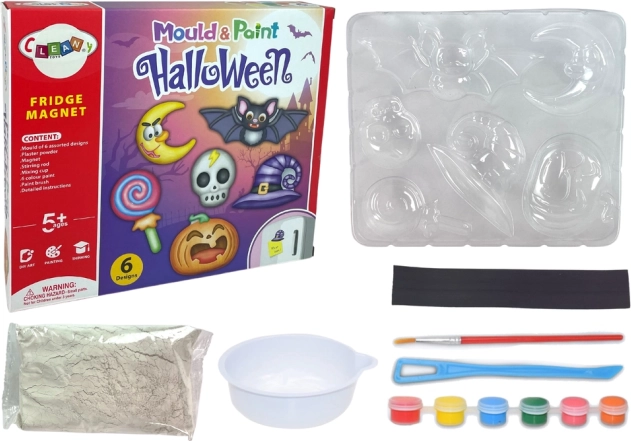 DIY Set for Making Halloween Magnets