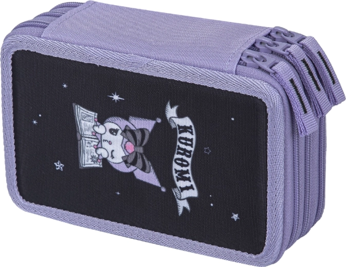 Baagl three-tier school pencil case Kuromi fortune dream GRS