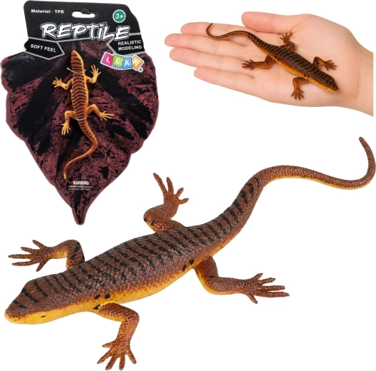 Realistlik kummist elussünnitaja sisaliku figuur 12,5 cm