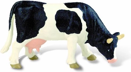 Bullyland Cow Liesel black and white figurine