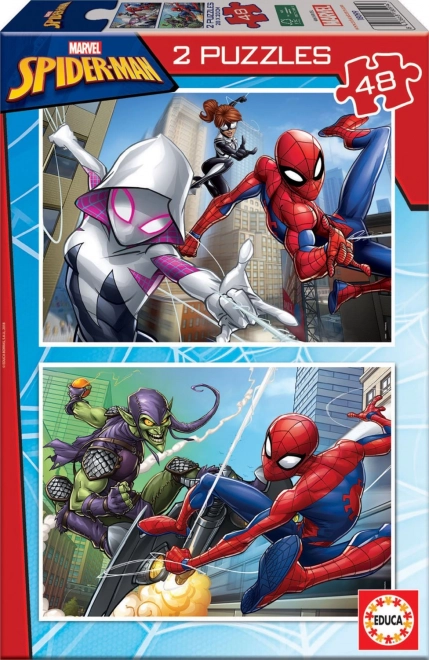 Educa pusle Spiderman 2 x 48 tükki