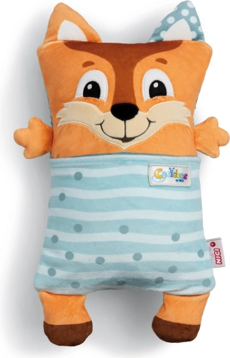 Nici Cosidoos plüüsrebane 2-ühes – kaisumänguasi ja padjake 30 × 20 cm
