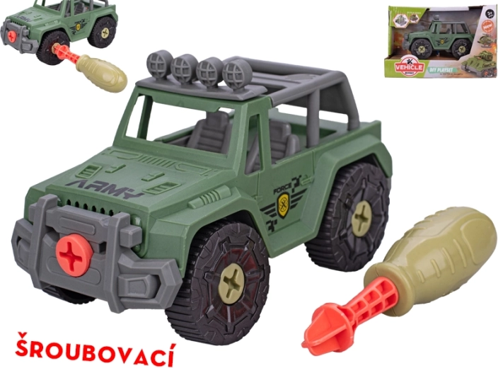 Screw-together military off-road vehicle 13.5 cm