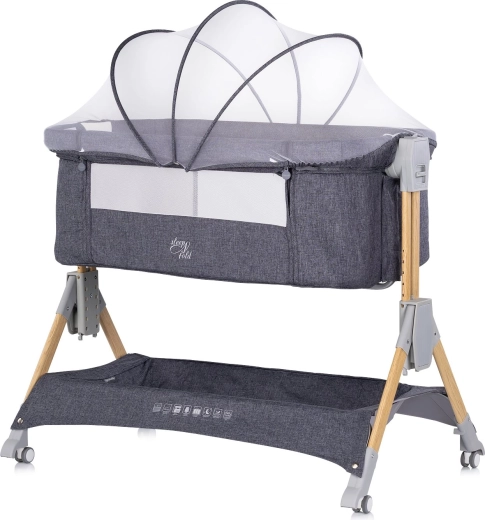Chipolino Sleepnfold 2v1 lisavoodi charcoal