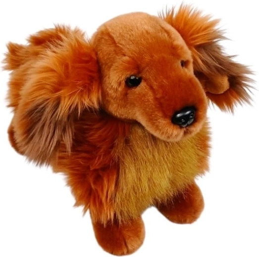 Pehme pruun taksikoer (plüüs) 30 cm