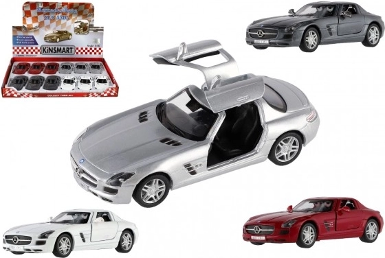 Mercedes-Benz SLS AMG automudel 13 cm, tagasitõmbemehhanismiga
