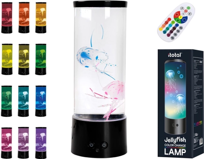 Värvimuutev LED-lamp meduusidega