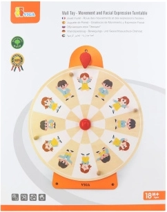 Viga Wall-Mounted Spinning Wheel of Emotions and Movements