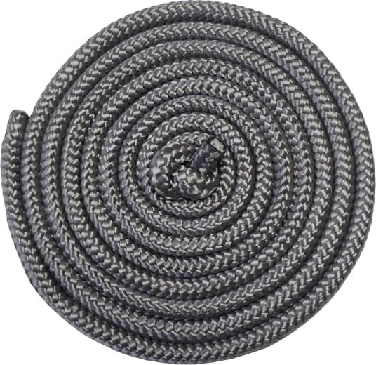 Kubisport gymnastic skipping rope 3 m grey - 1 piece