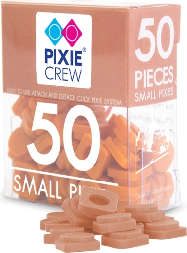 Small Beige Pixie Crew Pixels