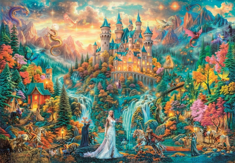 Clementoni puzzle Hidden Realm 2000 pieces