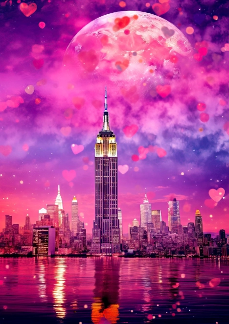 Pusle Armastav New York 1000 tükki