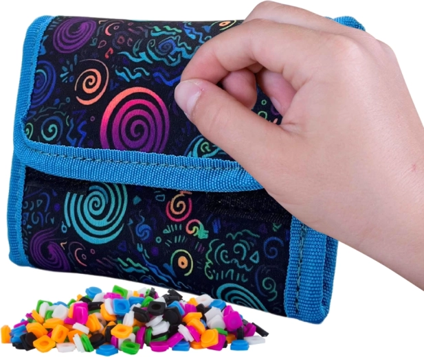PIXIE CREW Spiral Magic Wallet, blue