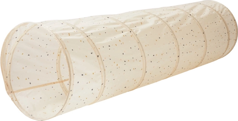 3 Sprouts children's tunnel recycled terrazzo beige - 1 piece