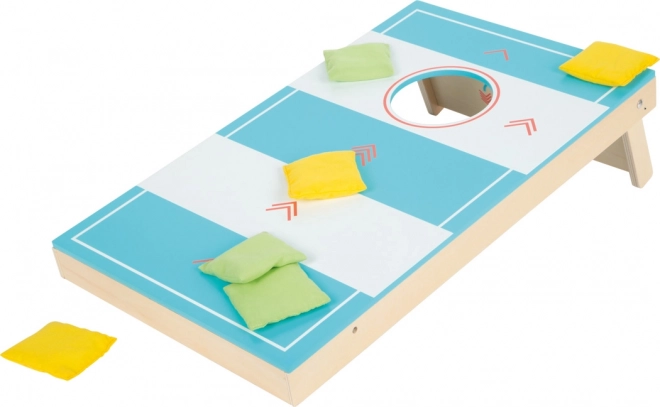Mäng 2 ühes: cornhole ja lauahoki (small foot)