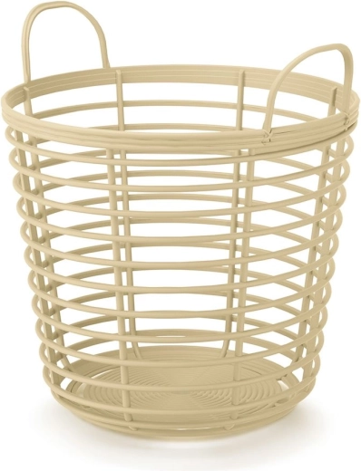Zanzi basket with handles 37.4 cm – straw color