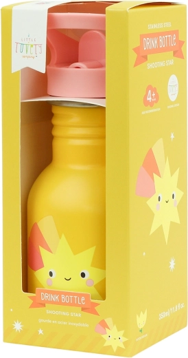 A Little Lovely Company stainless steel single-wall drinking bottle 350 ml – comet