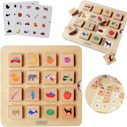 Masterkidz Montessori Shadow and Pair Matching Game