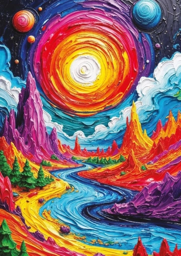 Puzzle Chromaverse 1000 tükki