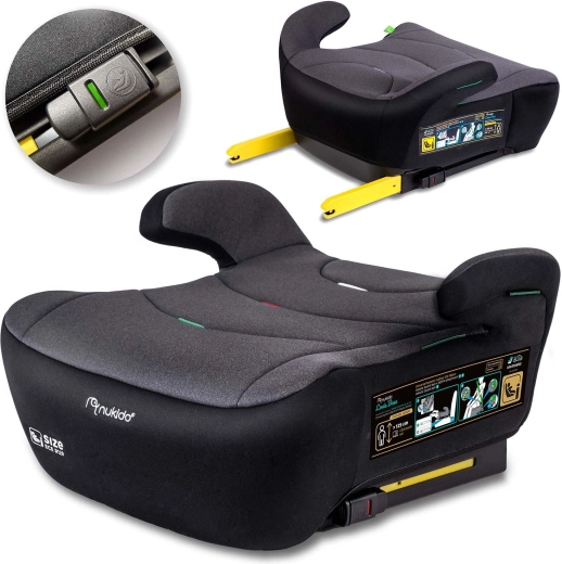 Car booster seat with Isofix 22–36 kg NUKIDO Louis i-Size