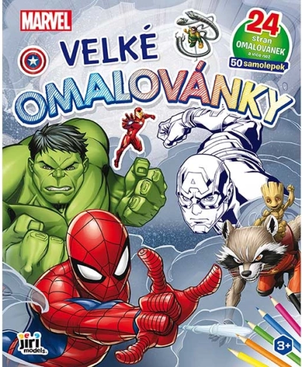 Suured Marveli värviraamatud