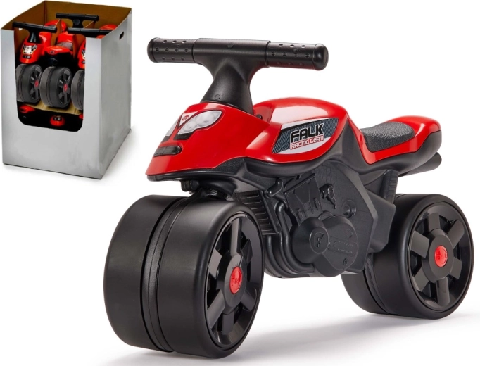 Tasakaaluratas mootorratas Racing team punane