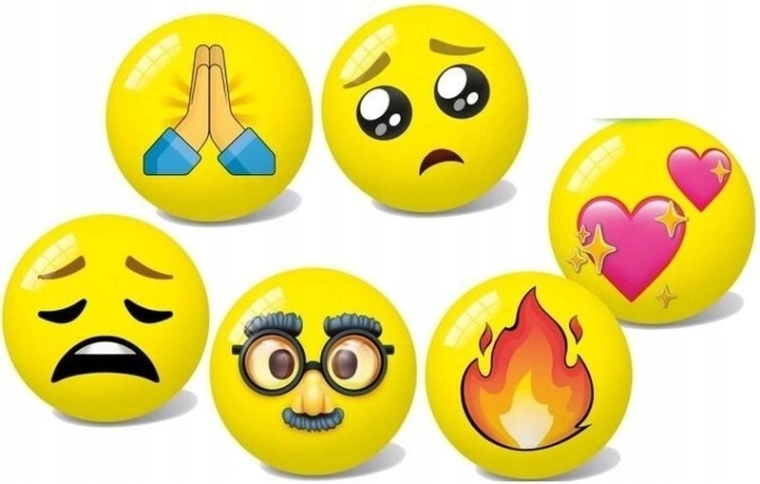 Emoji pall 23 cm