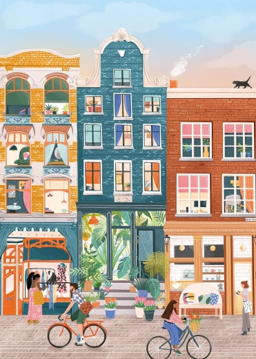 Pusle Nine Streets, Amsterdam 500 tükki