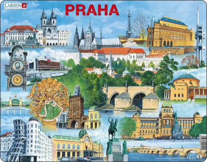 LARSEN Puzzle Prague 66 pieces