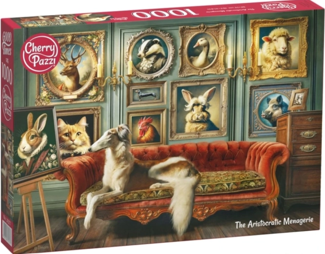 Puzzle CHERRY PAZZI Aristocratic Menagerie 1000 pieces