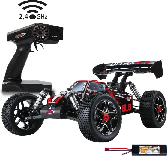 Jamara Ultra BL8 buggy 4WD 1:8 LiPo-akuga