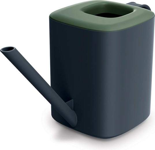 TUBI Watering Can 1 L anthracite/dark green