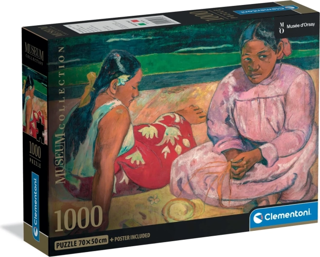 Clementoni pusle Museum Collection: „Tahiiti naised” 1000 tükki